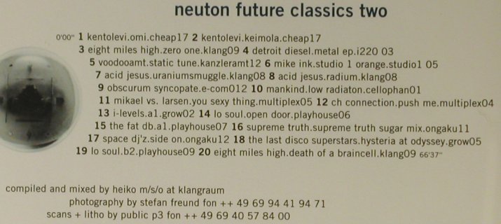 V.A.Neuton Future Classics Two: 19 Tr., Neuton(neufc02cd), D,  - CD - 95066 - 10,00 Euro