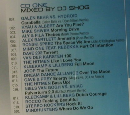 V.A.DJ Set: Vol.17, DJ Shog, Nic Chagall,FS-New, Klubbstyle(), EU, 2007 - 2CD - 95624 - 12,50 Euro