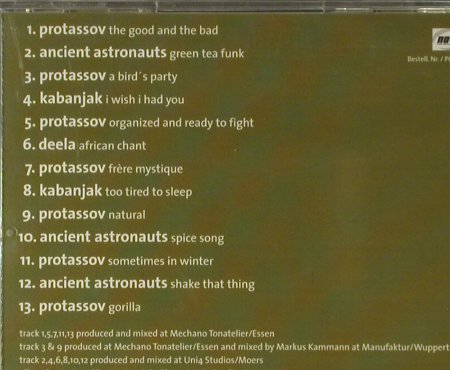 V.A.Fantastic Freeriding: Protassov,Ancient Astronauts, 13Tr., Nova(), , FS-New, 2002 - CD - 96363 - 10,00 Euro
