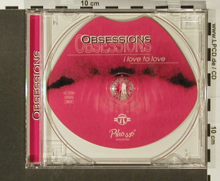 Obsessions: I Love To Love*3, Pikosso(PR 0010), EU, 1995 - Shape - 96510 - 3,00 Euro
