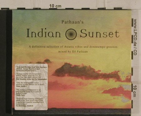 V.A.Pathaan's Indian Sunset: ..Asiatic vibe&downtempo grooves, Altura Music(ALTURAcd1), , 2003 - 2CD - 99808 - 10,00 Euro