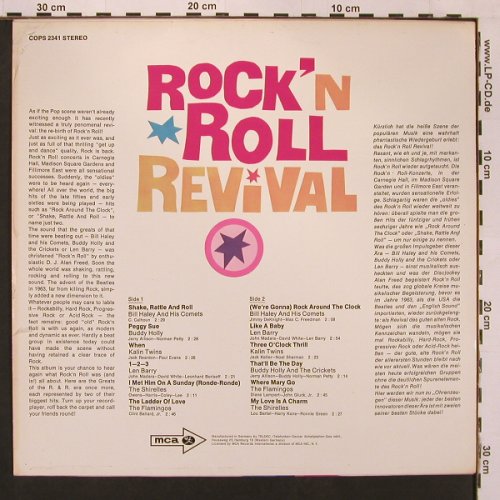 V.A.Rock'n'Roll Revival: Bill Haley ...Shirelles, Coral(COPS 2341), D,  - LP - B3159 - 5,50 Euro