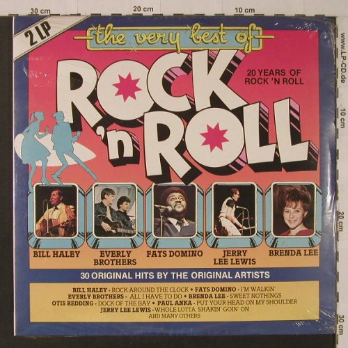 V.A.The Very Best Of Rock'n'Roll: 30 Tr., Foc, FS-New, BDS(5133-2), UK,  - 2LP - F5389 - 7,50 Euro