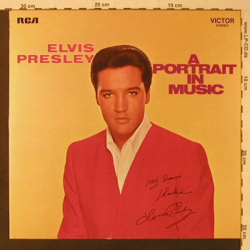 Presley,Elvis: A Portrait In Music, RCA Victor(26.21183 AF), D, 1973 - LP - F5714 - 7,50 Euro