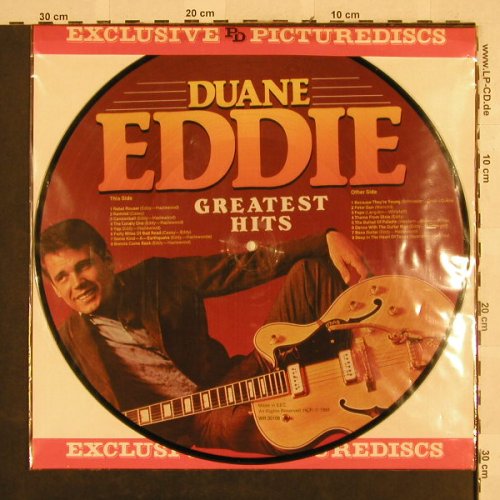 Eddy,Duane: Greatest Hits,Pc Disc , vg+/vg+, PicDisc(WR 30108), NL, 1988 - PLP - H2766 - 4,00 Euro