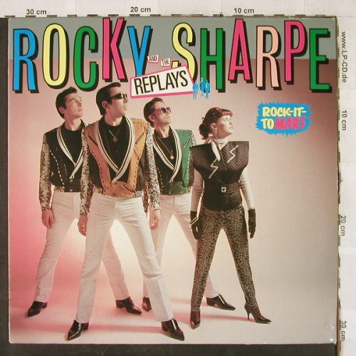 Rocky Sharpe and the Sharpe: Rock It To Mars, Chiswick(0067.072), D, 1980 - LP - H3596 - 9,00 Euro