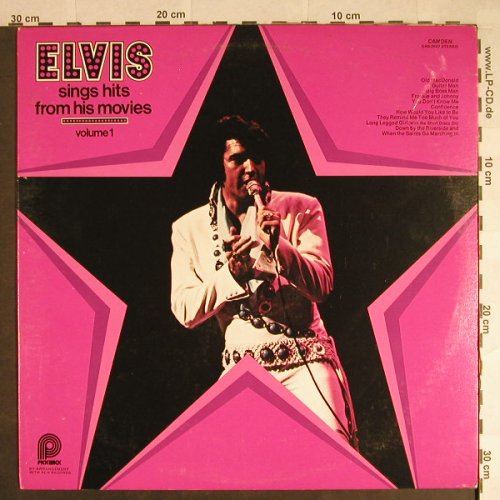 Presley,Elvis: Sings Hits From His Movies Vol.1, Pickwick(CAS-2567), US, 1972 - LP - H435 - 6,00 Euro