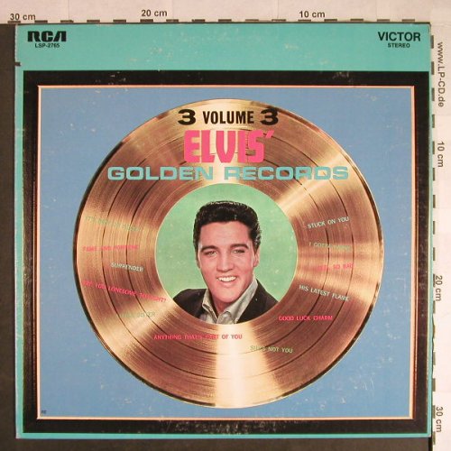 Presley,Elvis: Elvis' Golden Records-Volume 3, RCA Victor(LSP-2765), US, co,  - LP - H440 - 7,50 Euro