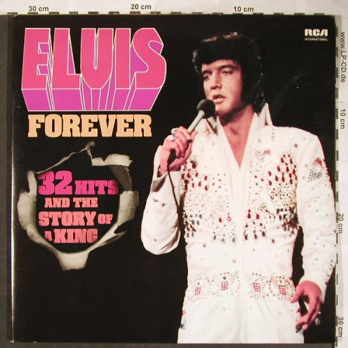 Presley,Elvis: Forever-32 Hits & Story, RCA(PJL2-8024), F, Ri,  - 2LP - H5872 - 9,00 Euro