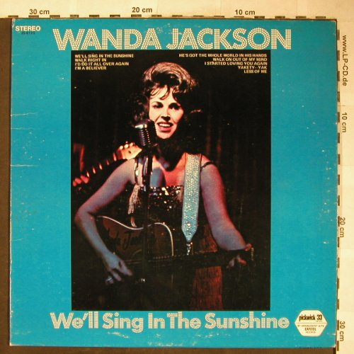 Jackson,Wanda: We'll sing in the Sunshine, VG+/vg+, Hilltop/Pickwick(PTP2053/JS-6116), US, Stol,  - LP - H5989 - 5,00 Euro