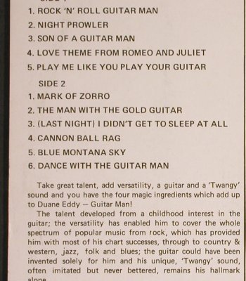 Eddy,Duane: Guitar Man, Pickwick(SHM 947), UK, 1975 - LP - H7075 - 5,50 Euro