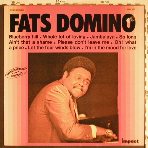 Domino,Fats: Same, m-/vg+, Impact(6886 406), F, Ri,  - LP - H7083 - 4,00 Euro