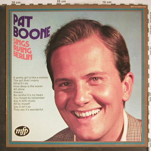 Boone,Pat: Sings Irving Berlin, MFP(MFP 5140), D,  - LP - H7085 - 5,50 Euro