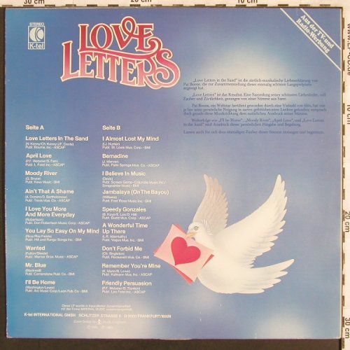 Boone,Pat: Love Letters, K-tel(TG 1257), D, 1980 - LP - H7096 - 4,00 Euro