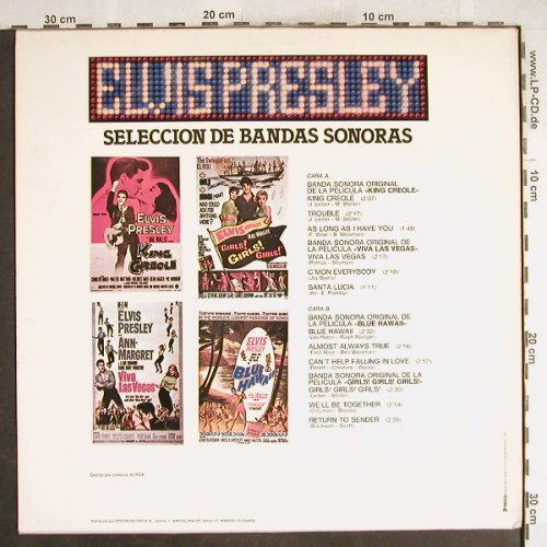 Presley,Elvis: Historia De La Musica En El Cine 3, Belter(2-90.003), E,  - LP - H7173 - 5,50 Euro