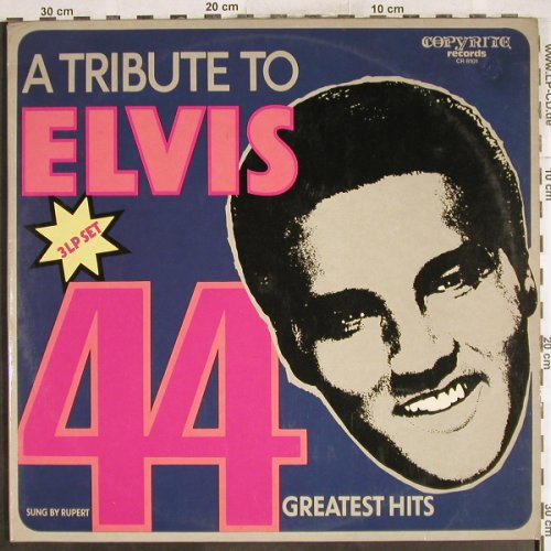 Presley,Elvis by Rupert: A Tribute To Elvis,Foc, Copyrite Records(CR 8101), NL, 1975 - 3LP - H7183 - 7,50 Euro
