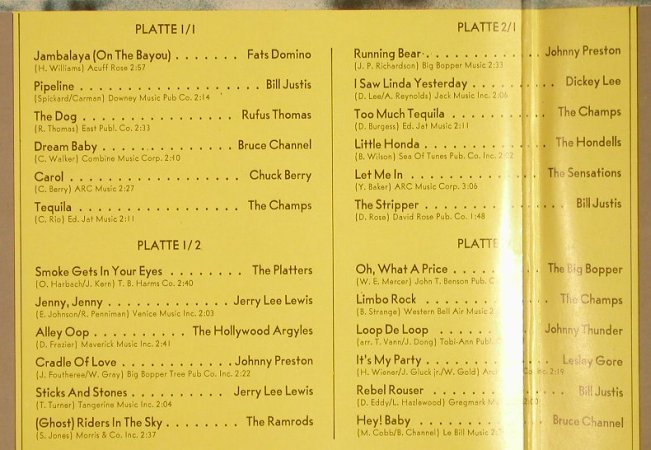 V.A.Rock'n'Roll Again: Fats Domino...Bruce Channel,Foc,DSC, Philips(62 355), D,m-/vg+,  - LP - H736 - 6,00 Euro