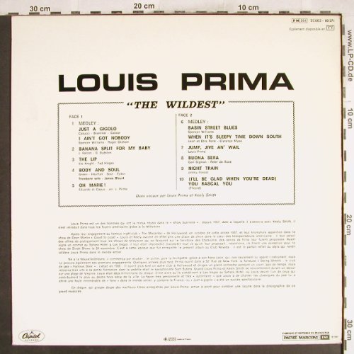 Prima,Louis: The Wildest-Just A Gigolo, Capitol(062-80 271), F, 1981 - LP - H7429 - 7,50 Euro