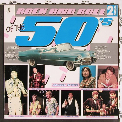 V.A.Rock & Roll of the 50's: Volume 2, Foc, K-tel (KTLP 6251), UK, 1985 Typ: 2LP Best.-Nr.: V2172 Preis: 6,00 Euro