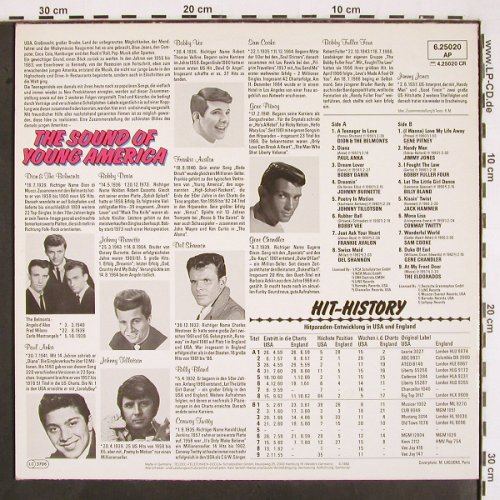 V.A.The Sound of Young Americans: Vol.1, Buddy Holly...Johnny Preston, Teldec (6.25020 AP), D, 1982 Typ: LP Best.-Nr.: V2205 Preis: 6,00 Euro