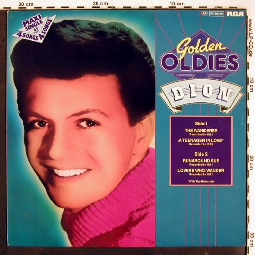 Dion: The Wanderer+3, Musterplatte, RCA Golden Oldies (PC 60038), D, 1983 Typ: 12" Best.-Nr.: V3254 Preis: 4,00 Euro