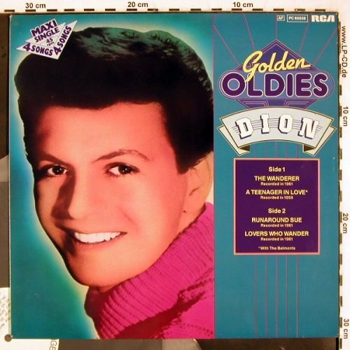 Dion: The Wanderer+3, Musterplatte, RCA Golden Oldies (PC 60038), D, 1983 Typ: 12" Best.-Nr.: V3254 Preis: 4,00 Euro