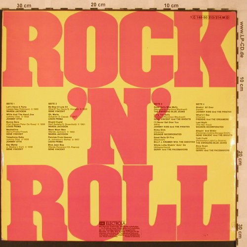 V.A.Rock 'n' Roll: Wanda Jackson...Gerry& t.Pacemakers, EMI/Columbia/Capitol(C 148-50213/214), D, Foc,  - LP - X2416 - 9,00 Euro