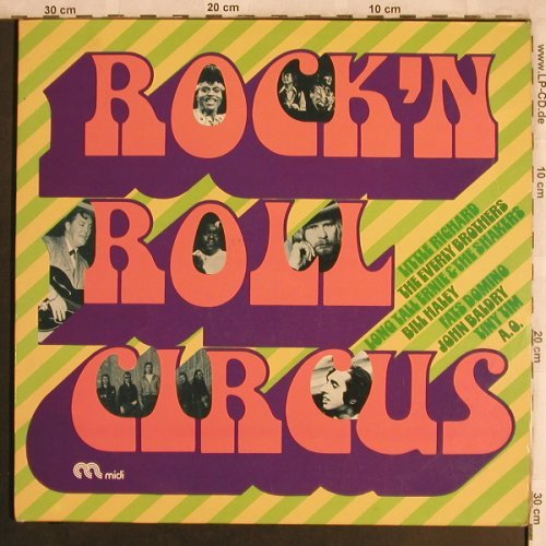 V.A.Rock'nRoll Circus: Little Richard..Everly Brothers,Foc, Midi(MID 66 023), D, 1974 - 2LP - X4266 - 12,50 Euro