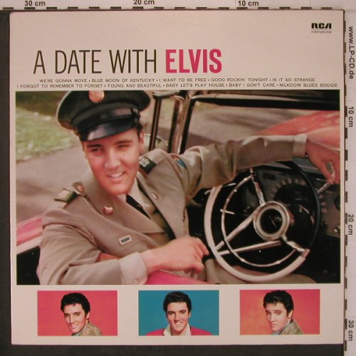 Presley,Elvis: A Date with (1959), RCA Int. Green(INTS 5032), UK, Ri, 1980 - LP - X7752 - 9,00 Euro