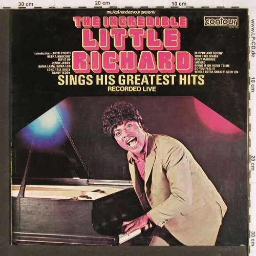 Little Richard: The Incredible.. Rec.Live, Stol, Contour(2870 150), I,  - LP - Y7919 - 4,00 Euro