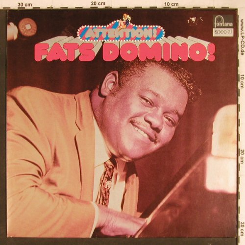 Domino,Fats: Attention!,(Live) m-/vg+, Fontana(6430 024), D,  - LP - Y8483 - 6,00 Euro