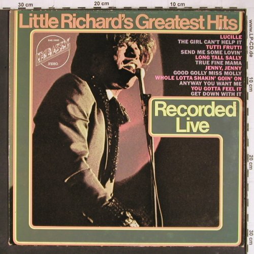 Little Richard: Greatest Hits - Recorded Live, Embassy(EMB 31065), NL,Ri, 1967 - LP - Y8523 - 6,00 Euro