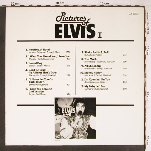 Presley,Elvis: Pictures Of Elvis 1, Allround Trading(AR 31001), D, 1982 - LP - Y8544 - 6,00 Euro