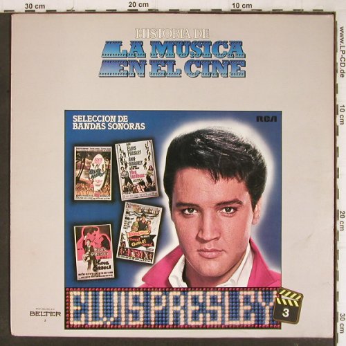 Presley,Elvis: Historia De La Musica En El Cine 3, Belter(2-90.003), E,  - LP - Y8545 - 6,00 Euro