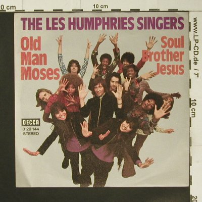 Les Humphries Singers: Old Man Moses, Decca(D 29 144), D,  - 7inch - S7314 - 2,50 Euro