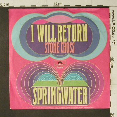 Springwater: I will Return, m-/vg+, Polydor(2058 141), D, 1971 - 7inch - S7424 - 2,50 Euro