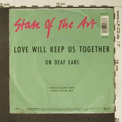 State of the Art: Love will keep us together, Mercury(870 177-7), D, 1988 - 7inch - S7469 - 2,50 Euro