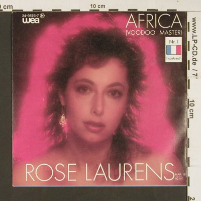 Laurens,Rose: Africa / Broken Heart, WEA(24-9876-7), D, 1983 - 7inch - S8868 - 2,50 Euro