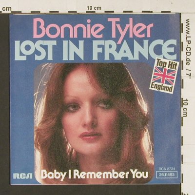 Tyler,Bonnie: Lost in France, RCA(26.11493), D, 1976 - 7inch - S8884 - 2,50 Euro
