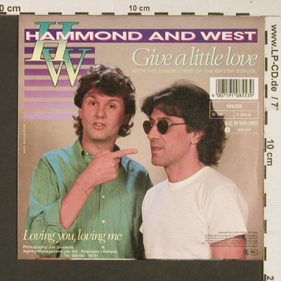 Hammond and West: Give a little love, Ariola(108 553), D, 1986 - 7inch - S8951 - 2,50 Euro
