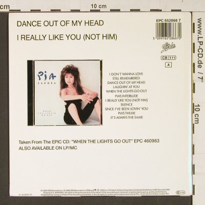 Zadora,Pia: Dance out of my Head, Epic(EPC 652866 7), NL, 1988 - 7inch - S9018 - 2,50 Euro