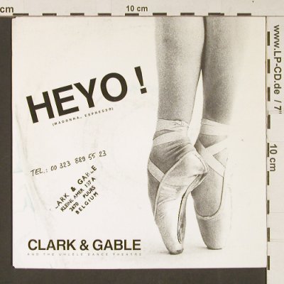 Clark & Gable: Heyo!, Payola(04890006), B, m-/vg+, 1989 - 7inch - S9020 - 3,00 Euro