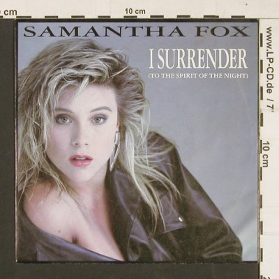 Fox,Samantha: I Surrender, Teldec(6.14880 AC), D, 1987 - 7inch - S9314 - 3,00 Euro