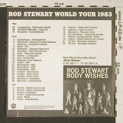Stewart,Rod: Baby Jane / Ready Now, WB(92-9608-7 N), D, co, 1983 - 7inch - S9426 - 2,50 Euro