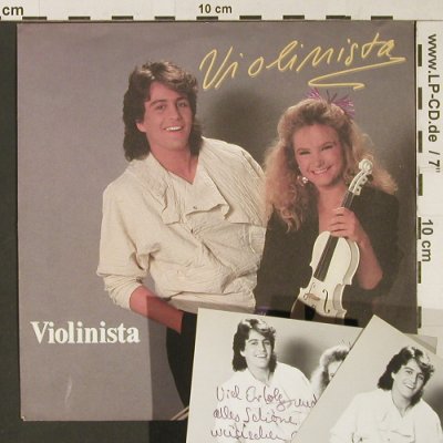 Violinista: Same +2 Autogr.Karten, Metronome(821 992 - 7), D, 1984 - 7inch - S9448 - 4,00 Euro