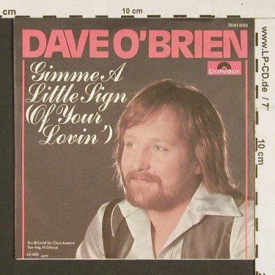 O'Brien,Dave: Gimme A Little Sing, Polydor(2041 889), D, 1977 - 7inch - S9514 - 2,00 Euro
