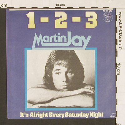 Jay,Martin: 1-2-3, DJM(2043 012), D, 1977 - 7inch - S9517 - 2,00 Euro