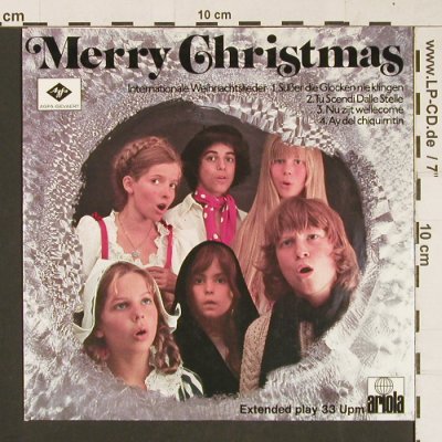 V.A.Merry Christmas: Internationale Weihnachtslieder, Ariola / Agfa(A-2066), D, 33rpm,  - 7inch - S9669 - 3,00 Euro