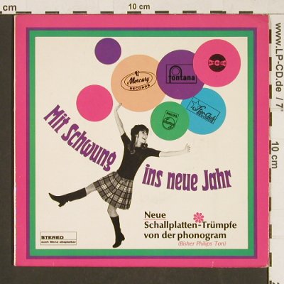 V.A.Mit Schwung ins neue Jahr: Neue Schallplatten-Trümpfe, Philips(1235 WV), D,Promo,  - EP - S9750 - 2,50 Euro