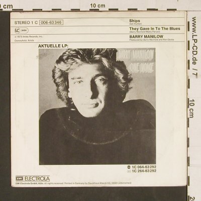 Manilow,Barry: Ships, ARISTA(006-63346), D, 1979 - 7inch - S9929 - 2,50 Euro